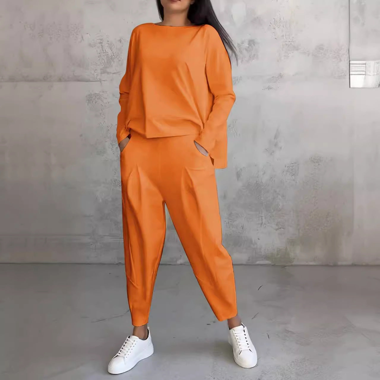 Malina™ |  Trendig långärmad tröja med harempants