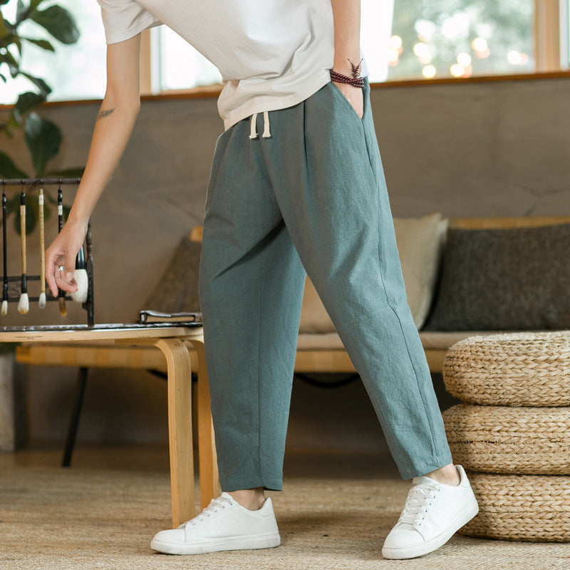 Lorenzo™ | Linen Sommarbyxor