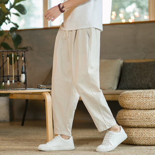 Lorenzo™ | Linen Sommarbyxor