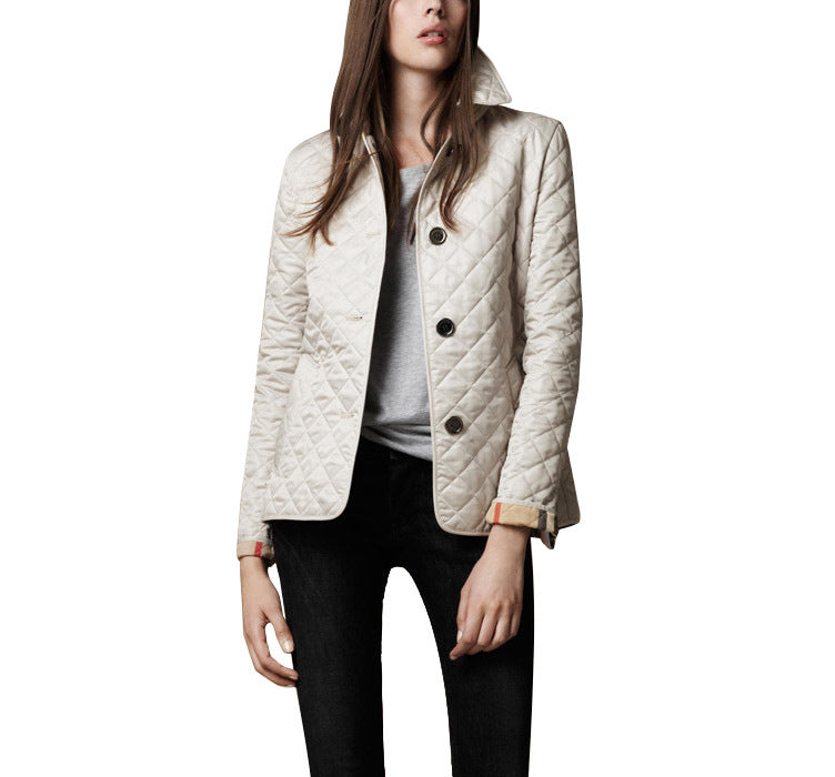 Jasmine™ | Bomull-Siden Passform Jacka