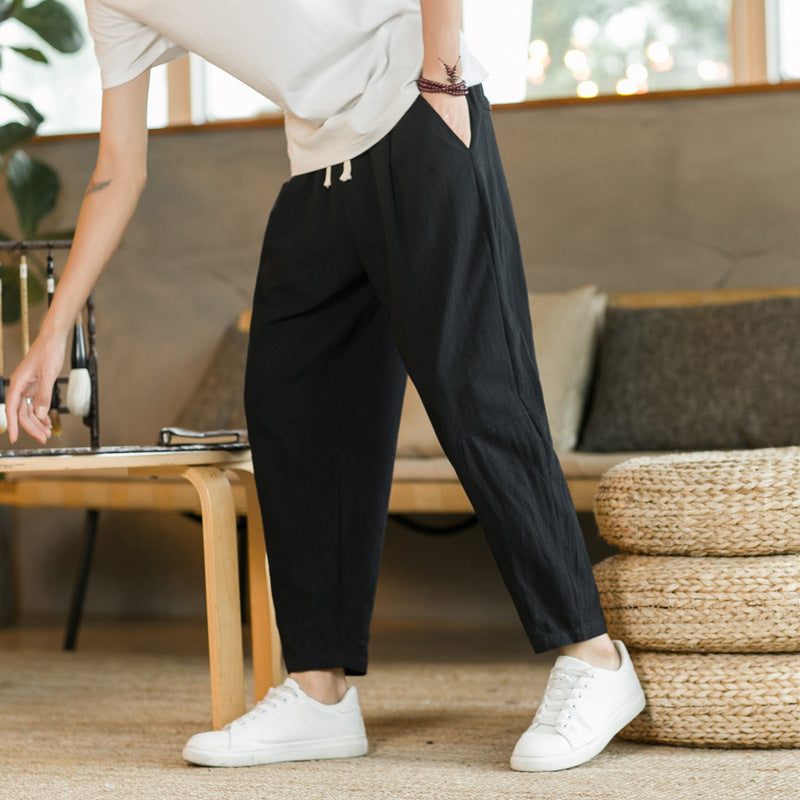 Lorenzo™ | Linen Sommarbyxor