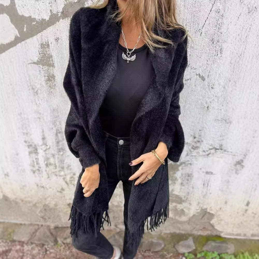 Alina™ | Elegant långärmad omlott-tröja