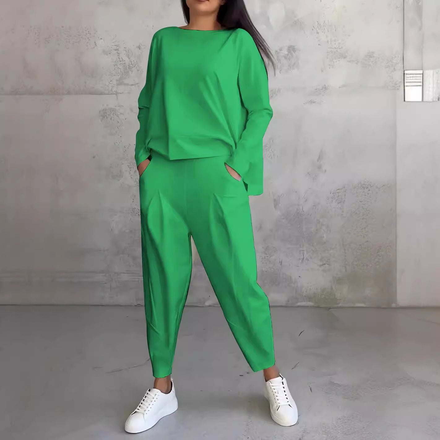 Malina™ |  Trendig långärmad tröja med harempants