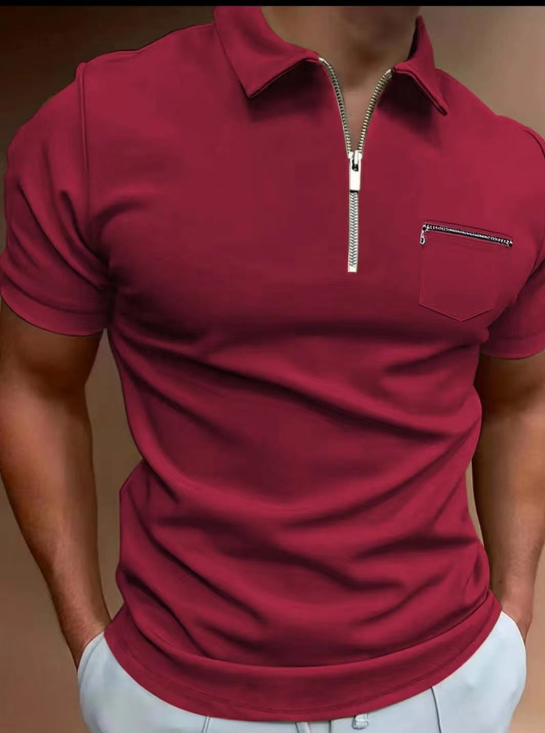 KEVIN™-Sommar Polo T-shirt för män