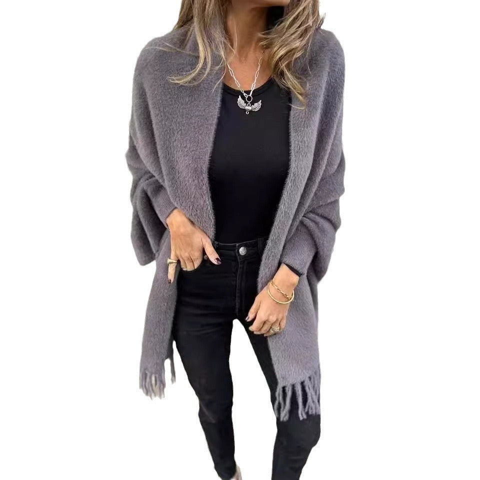 Alina™ | Elegant långärmad omlott-tröja