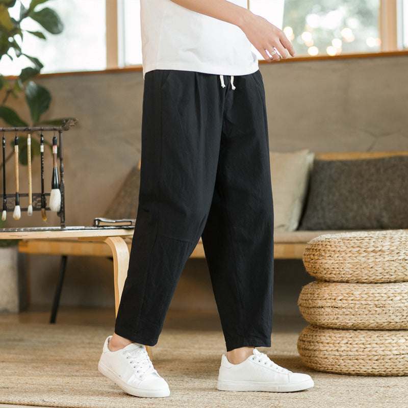 Lorenzo™ | Linen Sommarbyxor