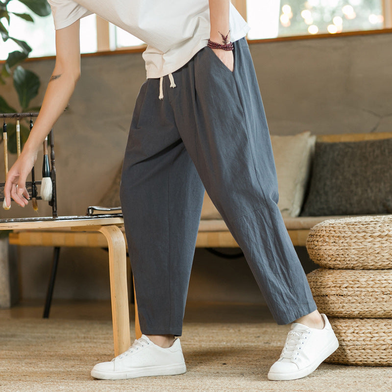 Lorenzo™ | Linen Sommarbyxor