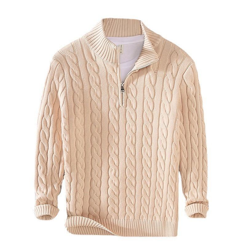 Simon™ | Elegant tröja med halv dragkedja