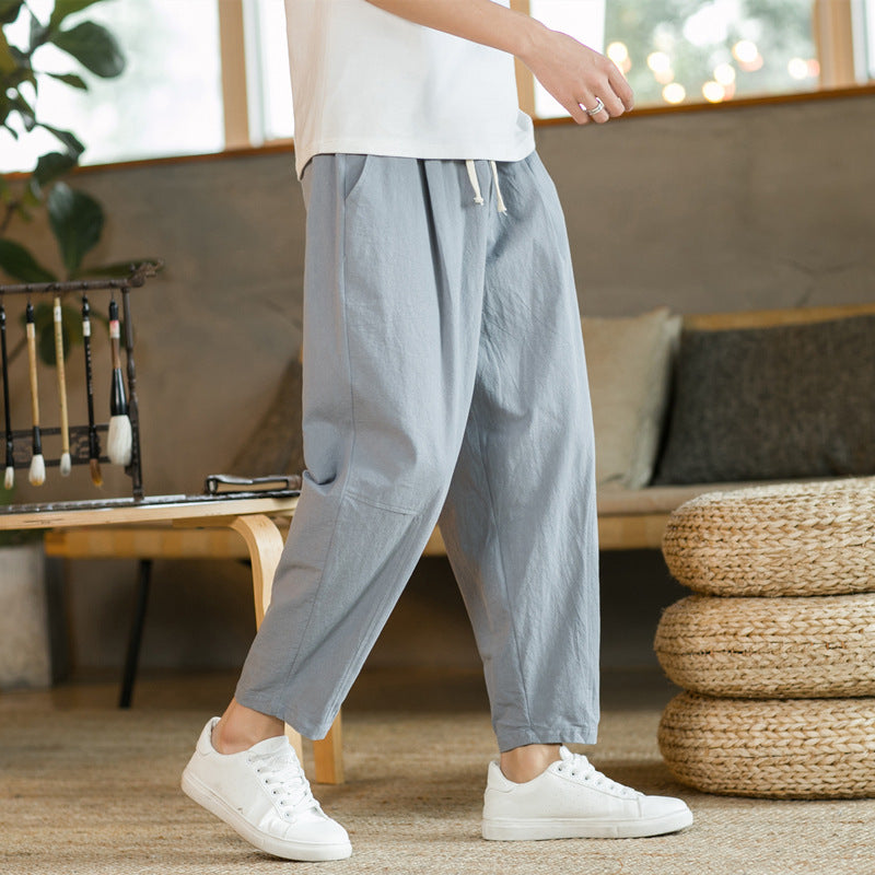 Lorenzo™ | Linen Sommarbyxor