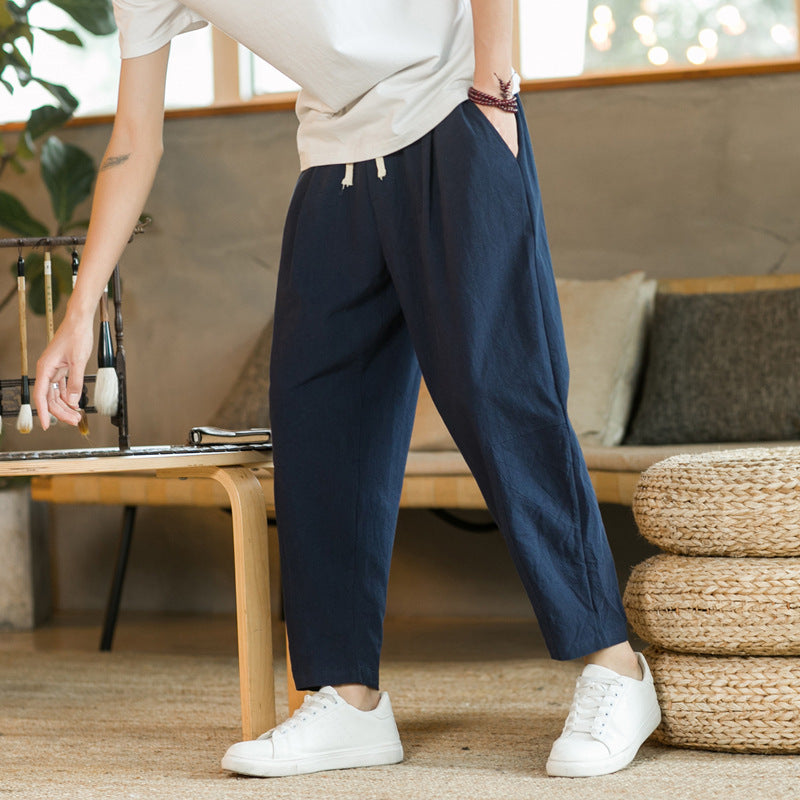 Lorenzo™ | Linen Sommarbyxor
