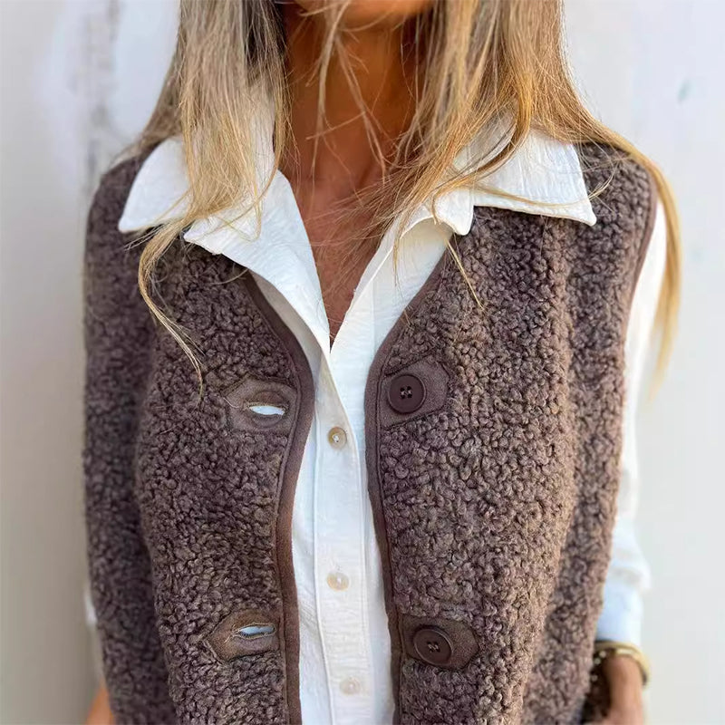 Julia™ Autumn Buttoned Cardigan